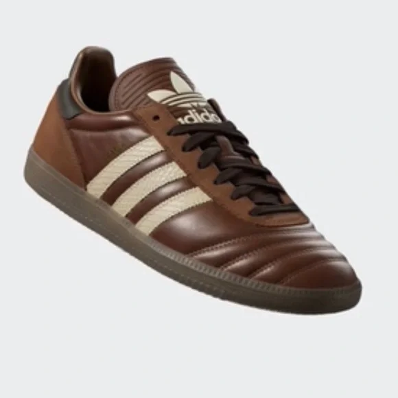 adidas Originals Brown and Cream Sneakers - Picture 2 of 15